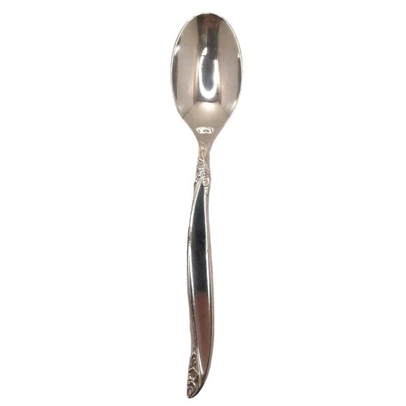 Rogers Brothers Silverplate Leilani 4" Silver Sugar Spoon Vintage 1947 - Picture 1 of 7